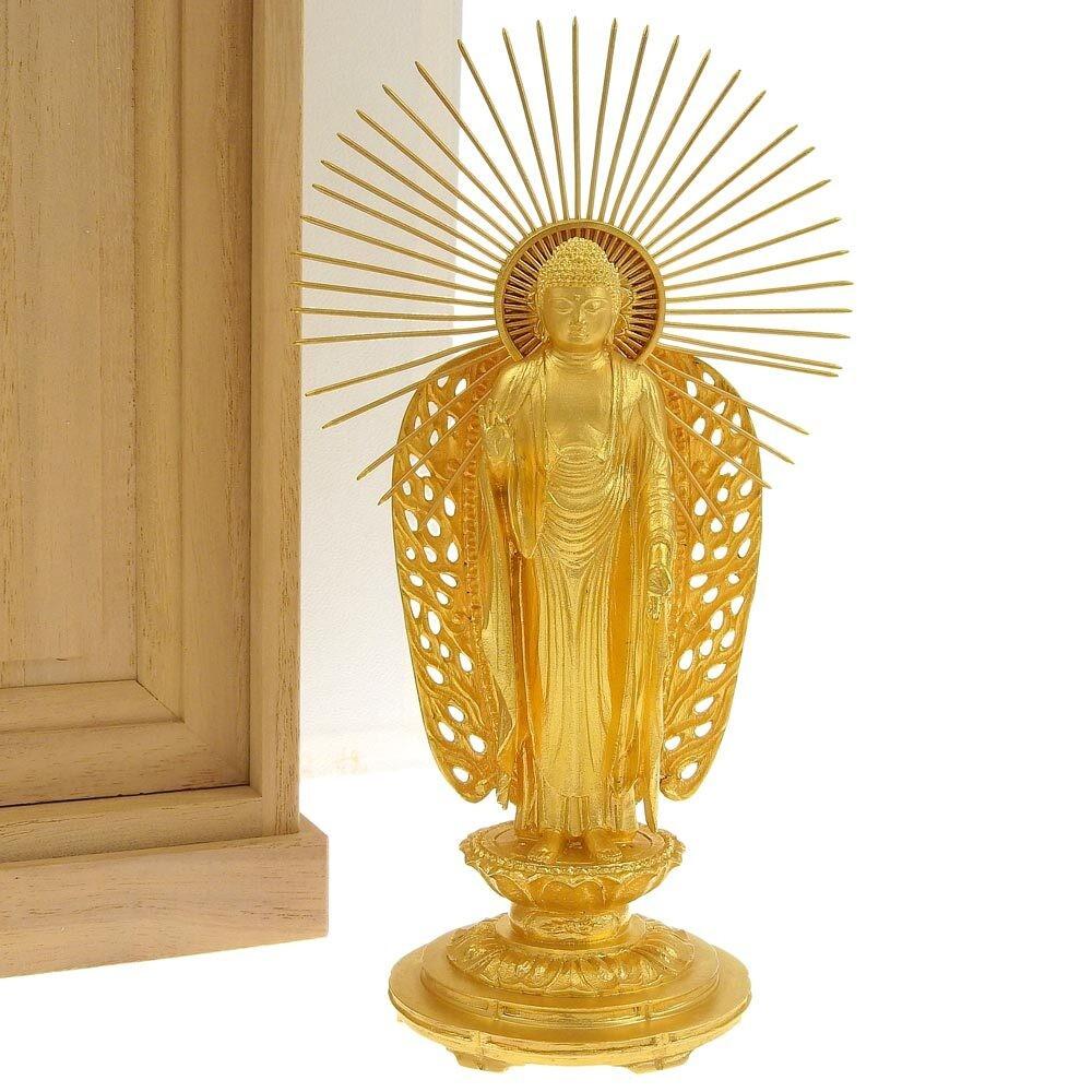 【 江戸期金銅製双耳花器 】　渡来古代様式　寺院仏具　　　O0905F 治】龍文堂造 時代唐銅製 龍飾鳥紋獅子耳花生☆高